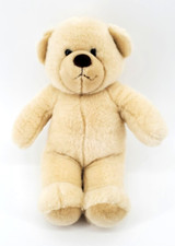 Build A Bear Workshop Teddy Bear Plush 15 Inch Beige Stuffed Animal Toy