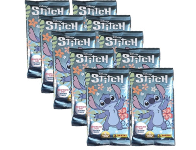 Panini Disney Stitch Trading Cards / 10x Booster Packs je 6x Sammelkarten