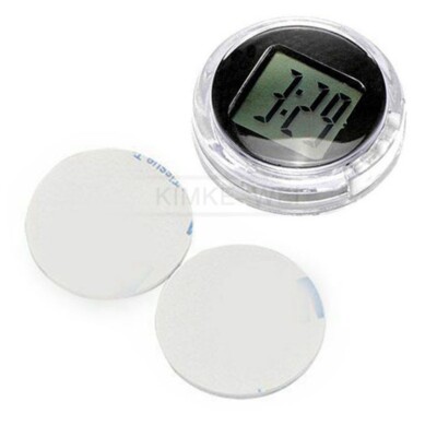 Wasserdichte LCD Digital Uhr für Motorrad Motorräder Neu 