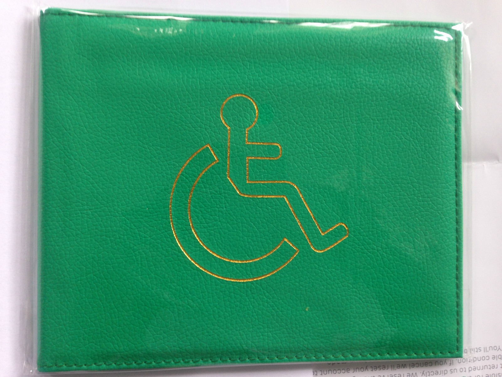 Disabled Blue Badge Holder Wallet Parking Permit Display Cover Wallet UK Stock eBay