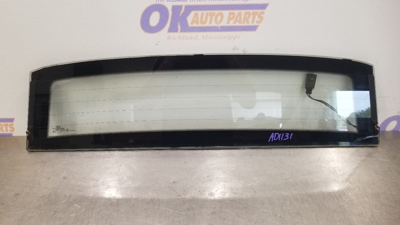 11 AUDI R8 COUPE REAR PARTITION GLASS WINDOW 420845151C