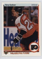 1990-91 Upper Deck Terry Carkner #398 0ry1