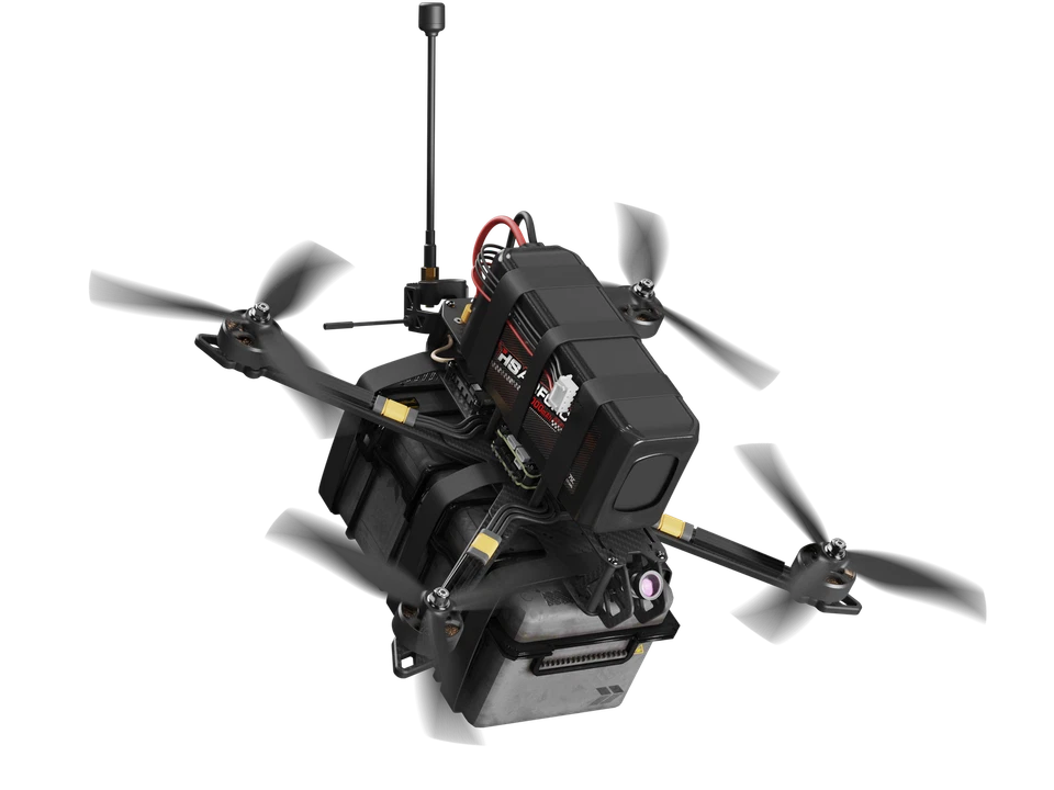 HS-X07M FPV Racing Drone 4KG Payload 150KM/H 6S GPS Long Range Quadcopter - Image 2 of 4