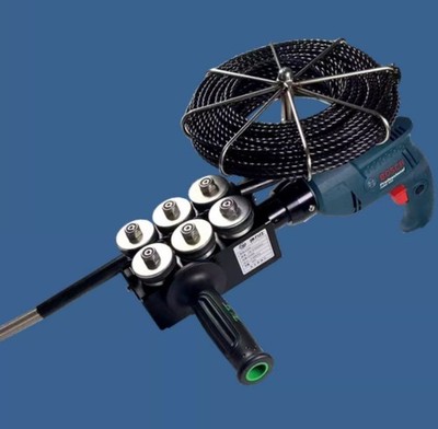 Fully Automatic Wire Payoff, Stringing, and Pulling Electric Threading Machine