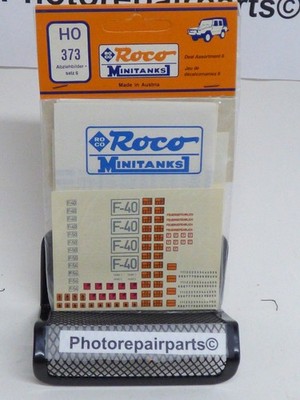 Roco Minitanks 1/87 Modern Decal Assortment #6 Accessory Set Lot #6618K 