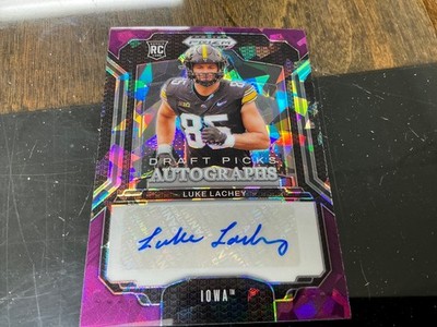 2025 Panini Prizm Draft Picks - Draft Picks Autographs Luke Lachey #DPA-LLY...