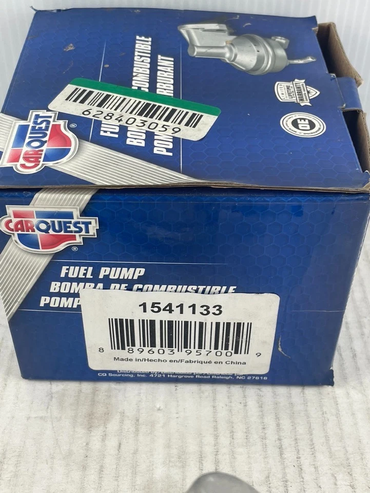 Bomba de combustible mecánica CARQUEST # 1541133 para Chevy vintage, Studebaker en tabla Foto 4 de 4