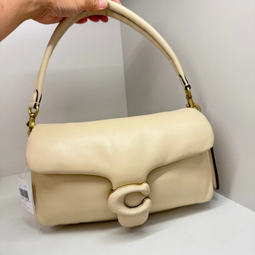 Coach C0772 Pillow Tabby Shoulder Bag 26 & gift receipt In Ivory
