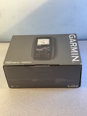 New Open Box Garmin Striker Vivid 4CV + Transducer