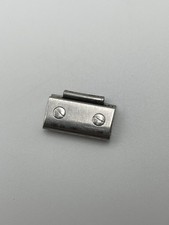 Eslabón genuino Cartier Santos Galbee 13 mm todo acero inoxidable sin pulir