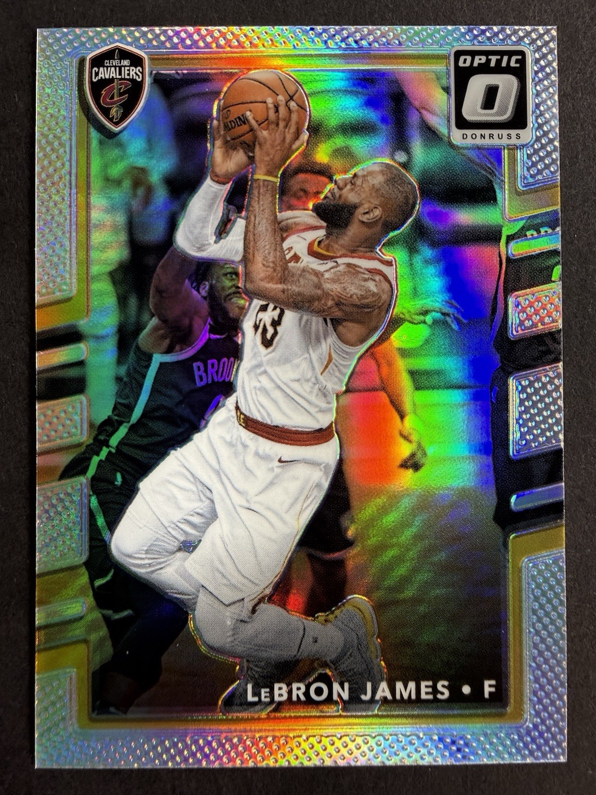 2017-18 Panini Donruss Optic LeBron James SP #27 Holo Silver Prizm Refractor