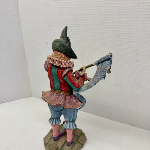 Duncan Royale "Pulcinella" Statue Figure History Of Clowns Collection 9918/20000 - Picture 9 of 14