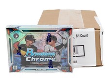 99 Pyt 5398 - 12x 2026 Bowman Chrome Baseball Breakers Delight Boxes 2 Cases 99 Pyt 5398 - 12x 2026 Bowman Chrome Baseball Breakers Delight Boxes 2 Cases
