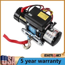 Electric Winch For Off-road Trailer Remote Control 10000lbs 12v Usa Off-road