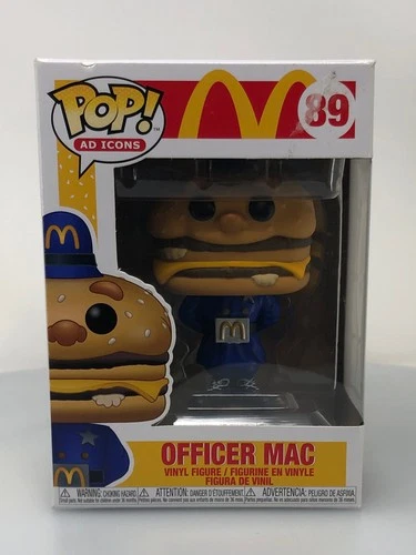 Funko POP! Ad Icons McDonald's Officer Mac #89 Vinyl Figure NOT MINT