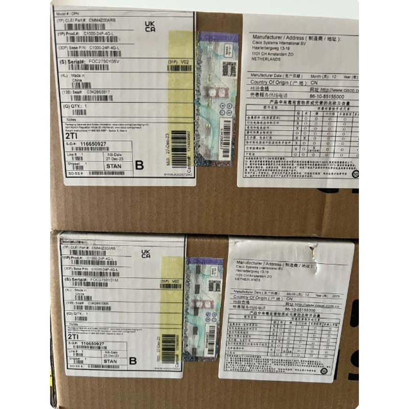 Cisco C1000-24P-4G-L Cisco Catalyst 1000 Switch 24 Ports New Sealed MMD0