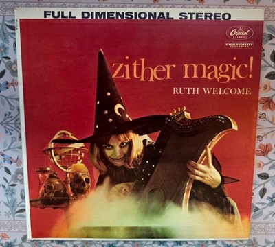 Ruth Welcome Zither Magic ST-1279 Capitol Stereo WELL KEPT EX HEARB4UBUY