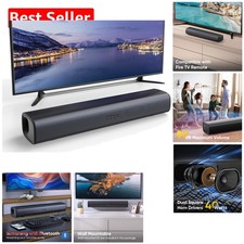 Home Audio Surround Sound Bar for TV and Projector Easy Setup Compatible