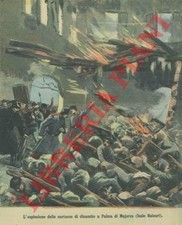 Silbonetto - L'esplosione delle cartucce di dinamite a Palma di Majorca (Isole