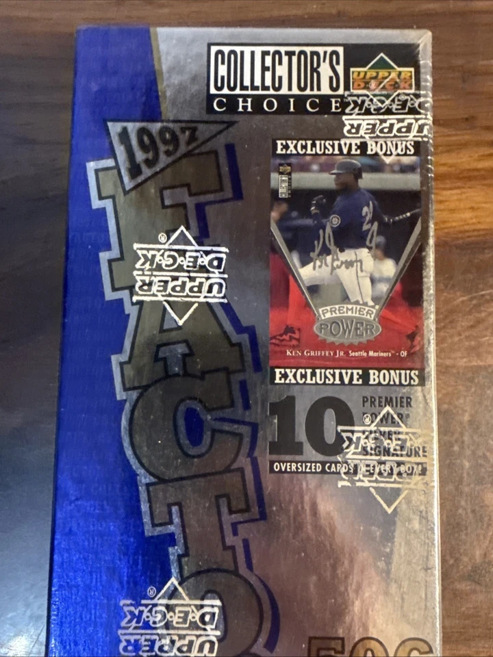 1997 Upper Deck Collectors Choice cartão de beisebol conjunto completo caixa lacrada de fábrica - Imagem 3 de 4