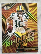 2023 Panini Illusions - Shining Stars Jordan Love #11 Black 46/50 Green Bay Pack