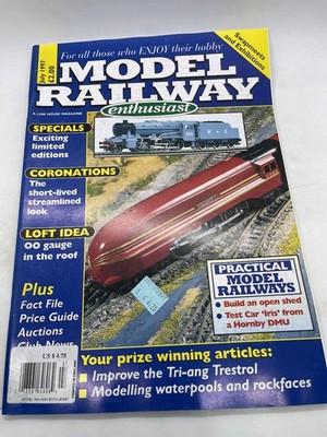 Model Railway Enthusiast Magazine July 1997 Streamlined Locomotives OO Gauge