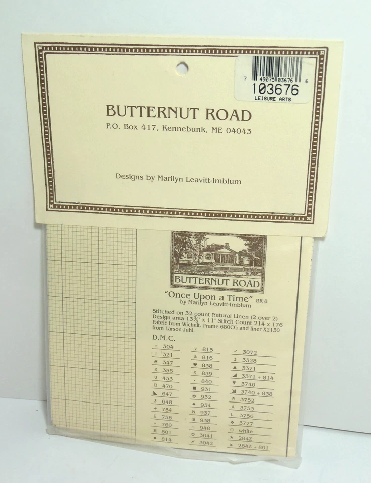 Medieval Fantasy Cross Stitch PATTERN Marilyn Leavitt-Imblum Butternut Road - Image 3 of 4