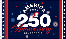 American 250Th Anniversary Banner Flag, 4Th of July Decorations,1776-2026 USA 25