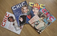 CHIC Magazine 1977 ~ Vintage ModeZeitschrift für die Frau = AUSWAHL aus 1-12