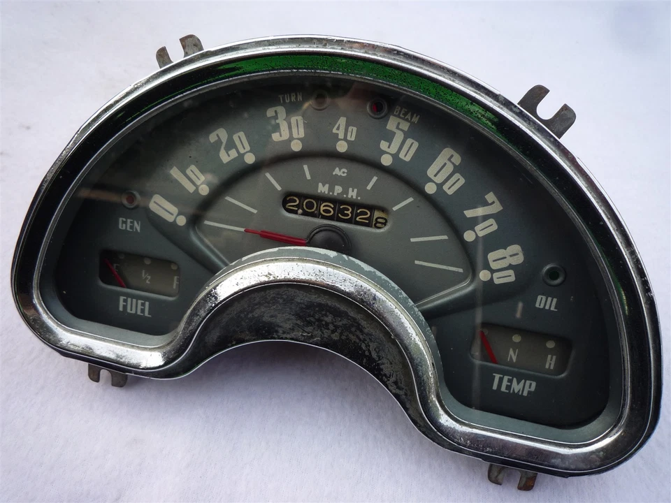 Velocímetro FORD ANGLIA 100E SPEEDO perfecto popular aire acondicionado Foto 2 de 4