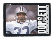 1985 Topps - Football Tony Dorset #371 VG