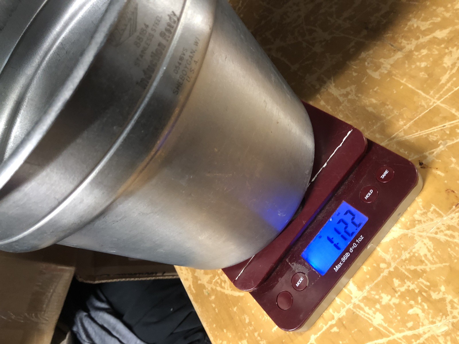 Vtg USA VOLLRATH 88184 Induction Ready 7 Quart Inset Pan & Hinged Cover 47488