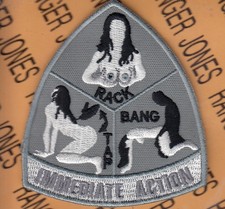 US Army Immediate Action Drills Morale HOOAH ~3.25" patch c/e