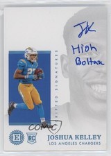 2020 Panini Encased Sapphire Missing Serial Number Joshua Kelley Auto 1h7f