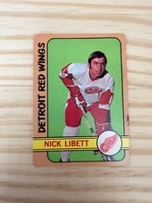 1972-73 O-Pee-Chee #45 Nick Libett - Detroit Red Wings (invMA1)