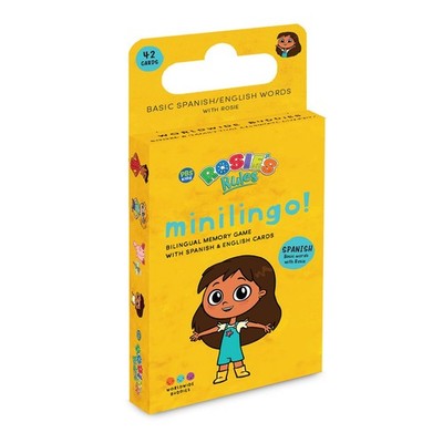 Rosie's Rules: Minilingo Spanish / English Flashcards - Basic Words