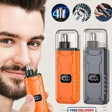 Portable Electric Nose & Ear Hair Trimmer for...