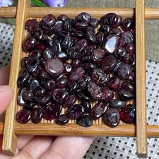 45 grams  Red Garnet stone Rough / Polished Stone Mineral crystal Specimen c845