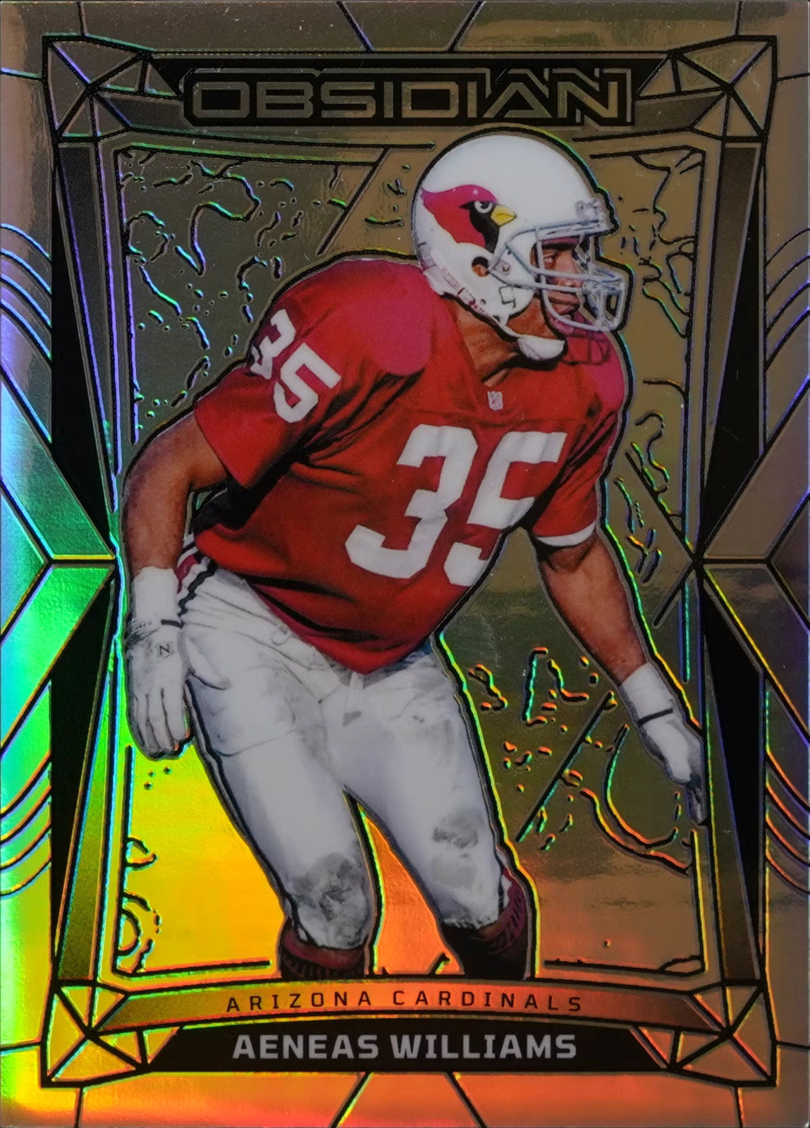 2024 Panini Obsidian #6 Aeneas Williams Silver /75 Football NM
