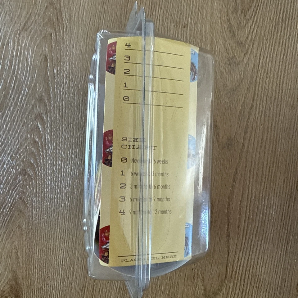 Ariat Lil Stompers Talla 1 Lápida Marrón, Azul y Blanco Botas de Vaquero Western Foto 4 de 4