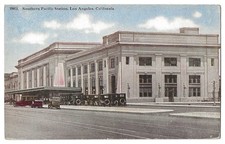 Los Angeles California c1915 Southern Pacific Railroad Depot, train station