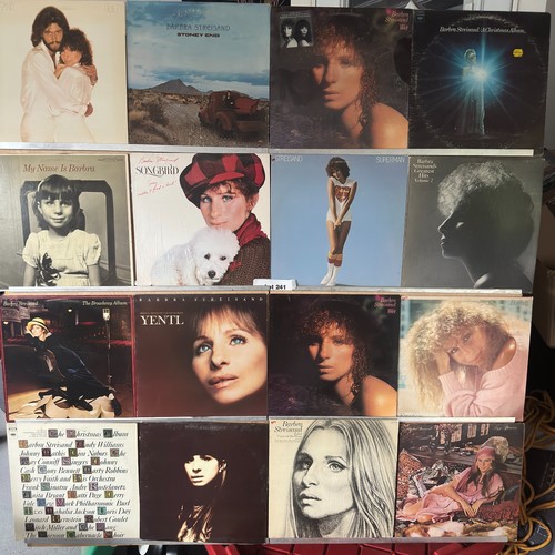 16 Barbra Streisand Vinyl Lot 16 LPs VG-EX Broadway Pop Vocal Jazz Classic