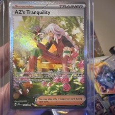 AZ's Tranquility 120/086 Me04: Chaos Rising Special Illustration Rare Pokemon NM