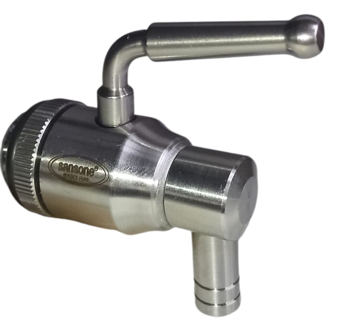 Rubinetto per fusto olio antigoccia Sansone acciaio inox 18/10 per Fusto giara d