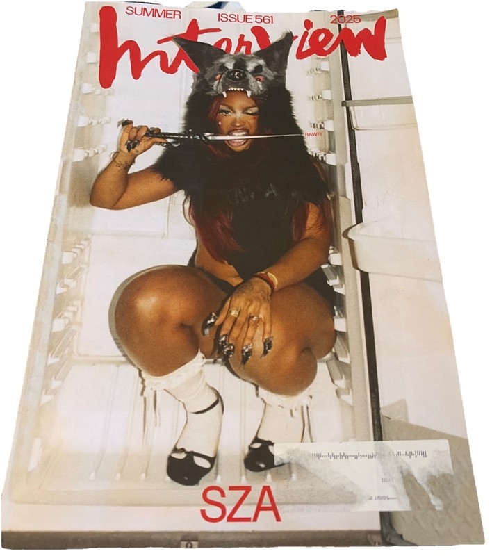 Interview Magazine Issue 561 Summer 2025 SZA