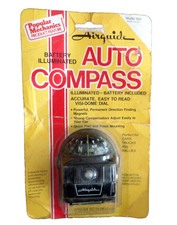Airguide Car Truck Boat Dash 1976 Compass. Sealed - Popular Mechanics Feature