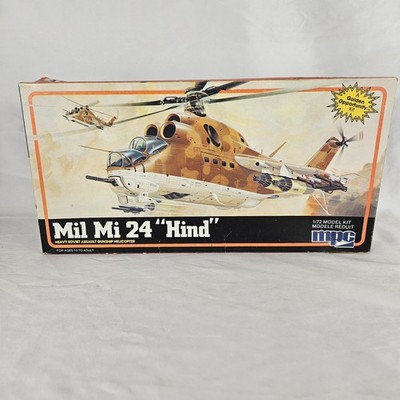 MPC Mil Mi 24 Hind Soviet Gunship 1/72 Scale Plastic Model Kit