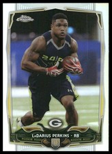 2014 Topps Chrome #143 LaDarius Perkins RC Rookie Refractor Green Bay Packers