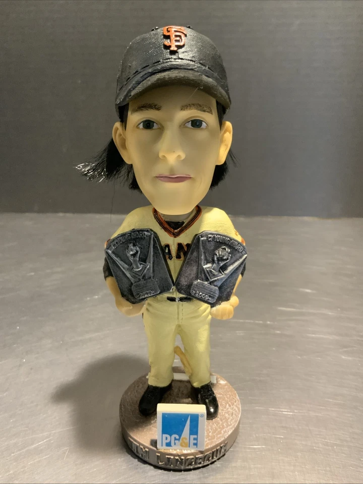 SGA 2010 SF GIANTS TIM LINCECUM 2X CY YOUNG BOBBLEHEAD SGA NUEVO EN CAJA WS CHAMPIONS Foto 2 de 4