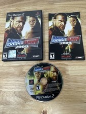 WWE SmackDown vs. Raw 2009 (PlayStation 2 PS2) CIB Complete in Box w/ Manual
